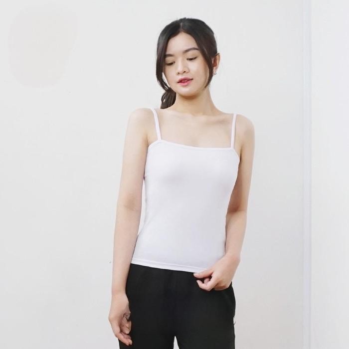BU3 VIDYA - TANKTOP PREMIUM KIKI 2278 - SINGLET TALI KECIL - DALAMAN BLAZER - KAOS DALAM WANITA -