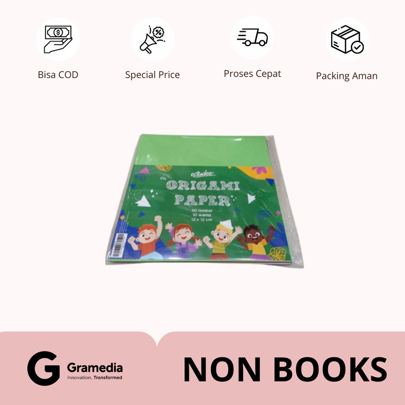 

Estudee Origami Paper 50 Sheets 16X16