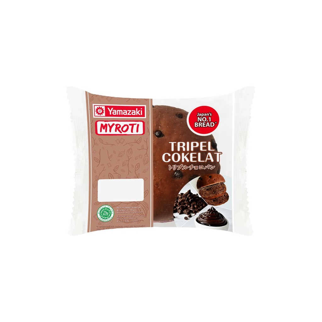 

MyRoti Triple Choco 59 gram