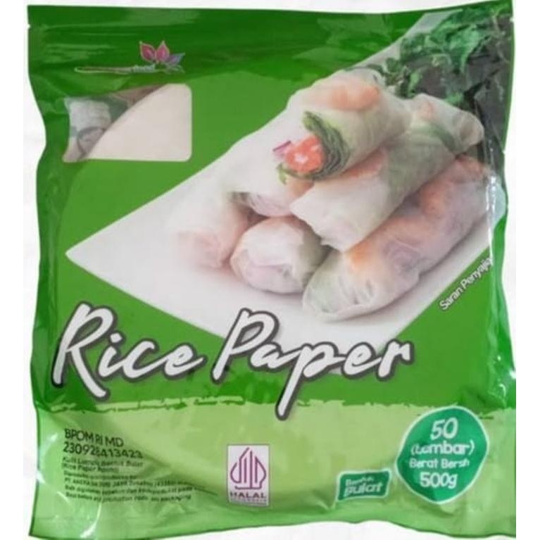 

2X50 LEMBAR RICE PAPER / BANH TRANG HIGH QUALITY RICE PAPER / KULIT LUMPIA VIETNAM RICE PAPER / RICE