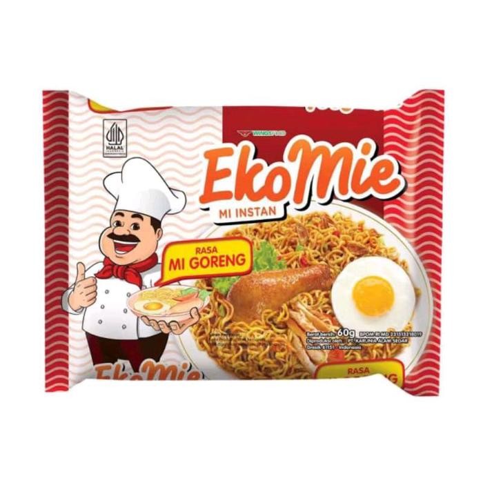 

ISI 15 BUNGKUS EKOMIE BUMBU MIE GORENG INSTAN 60GR