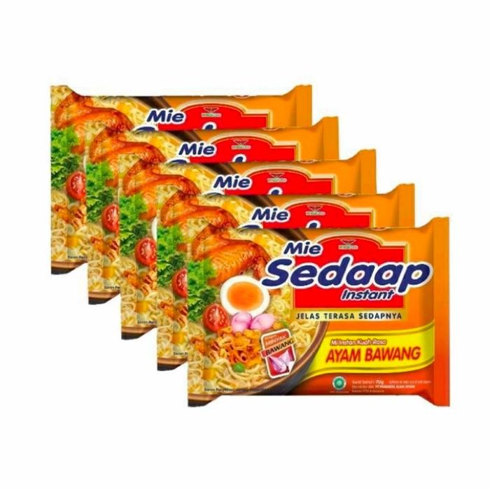

MIE SEDAP AYAM BAWANG ISI 5