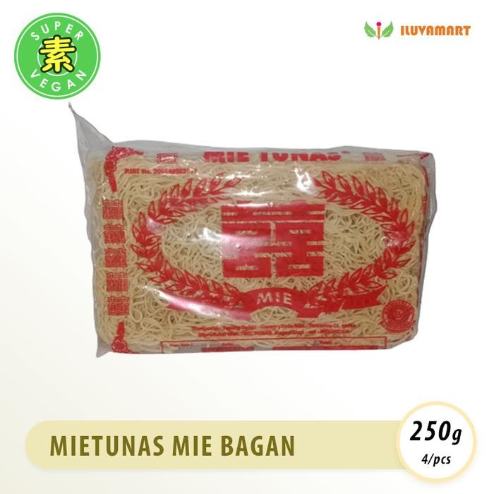 

MIE TUNAS MIE BAGAN 250GR MIE SHUANG XI / SHUANG XI MIAN VEGAN