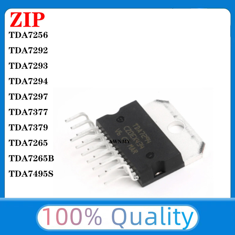 New 5pcs/lot TDA7256 TDA7292 TDA7293 TDA7294 TDA7297 TDA7377 TDA7379 TDA7265 TDA7265B TDA7495S In St