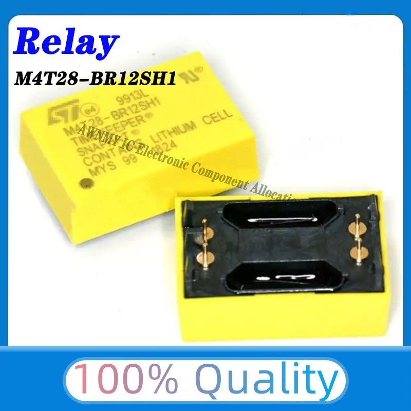 New 5Pcs/lot 100% New Original M4T28-BR12SH1 M4T28 DIP-4 Relay In stock