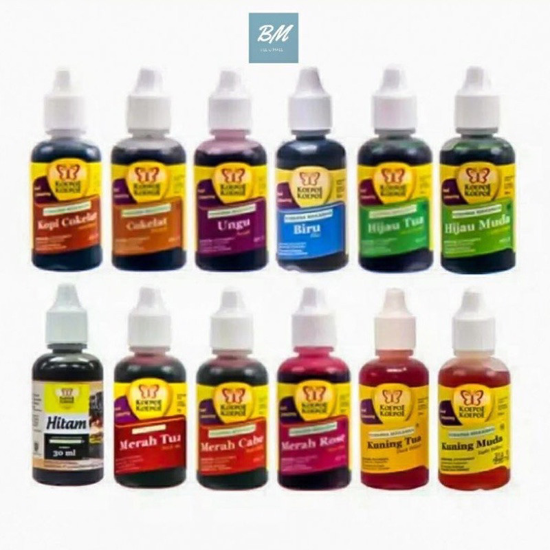 

Koepoe Koepoe Pewarna 30ml ALL VARIANT