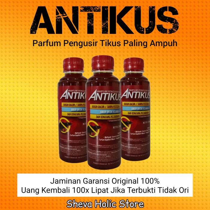 Antikus Parfum Pengusir Tikus Terlaris Kemasan Refill 250ML