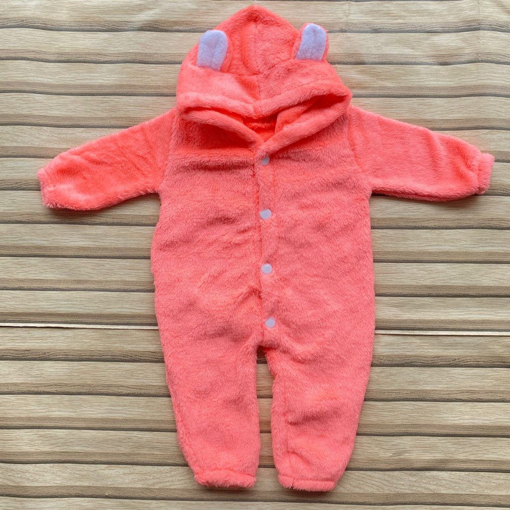Jumper Bulu Bayi Laki-Laki&Perempuan Jaket Hoodie Bulu Karakter Bahan Premium Jumper Bulu Stelan