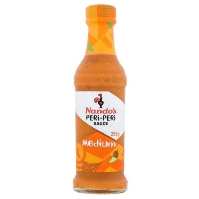 

Kualitas Terjamin Nandos Peri Peri Sauce Medium 250 Gr Saos Pedas Medium