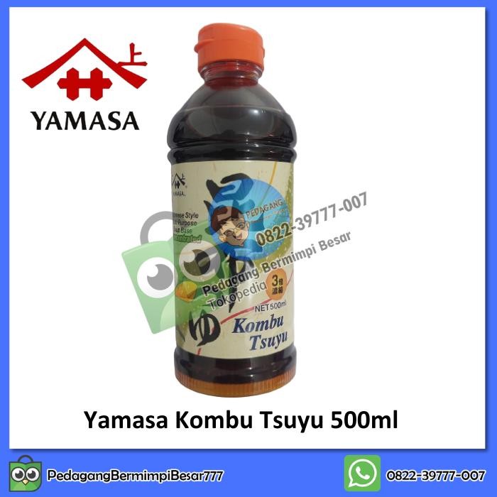 

Sale Terbatas Yamasa Kombu Tsuyu 500Ml Saus Bumbu Untuk Soup Soba