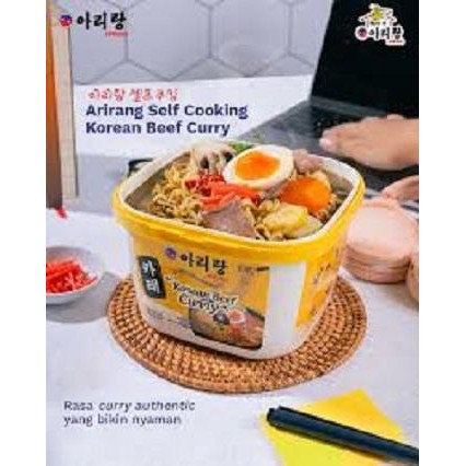 

Ready Arirang Korean Beef Curry Self Cooking Box-Mi Kuah Kari Daging Sapi 375Gr