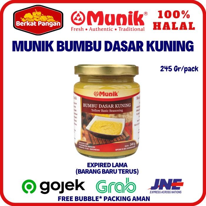 

TodayFre3sH- Bumbu Instant Munik Pesmol Ikan Pecel Bumbu Dasar Kuning Merah Putih