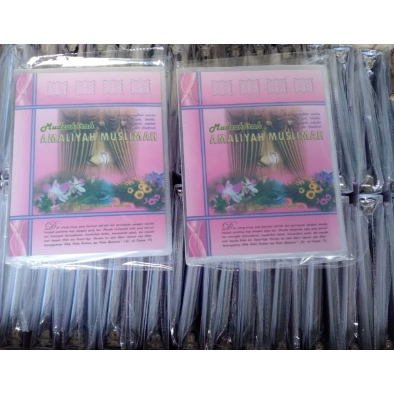 TERMURAH BUKU Mudzakaroh Amaliyah Muslimah Binder