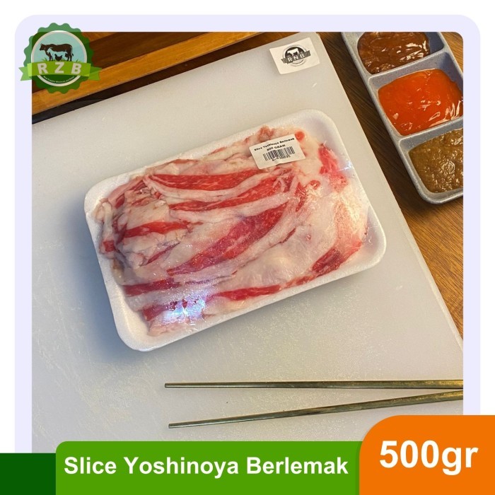 

BeliSkrg,KirimHariini- Slice Wagyu Shortplate Yoshinoya Berlemak 500gr