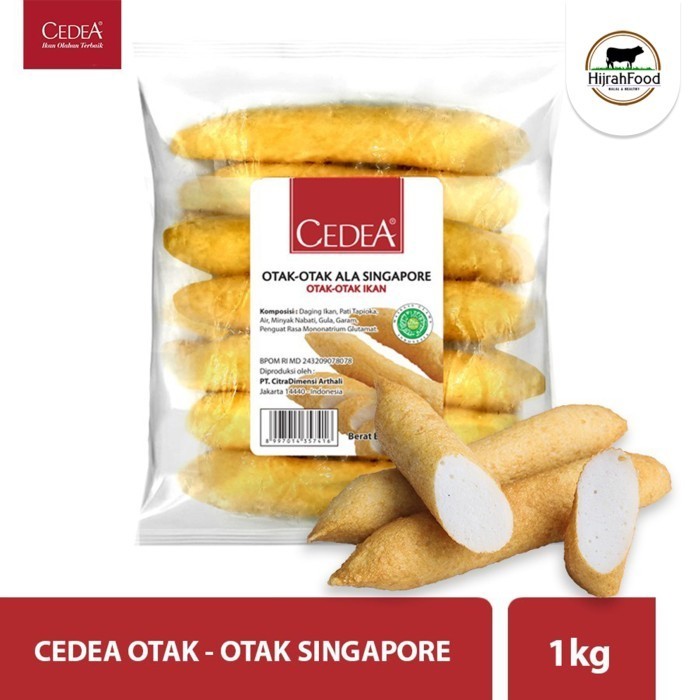 

BeliSkrg,KirimHariini- CEDEA Otak-Otak Ikan Singapore Fish Cake Singapore - 1 kg