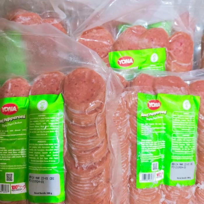 

BeliSkrg,KirimHariini- beef pepperoni yona 500gr