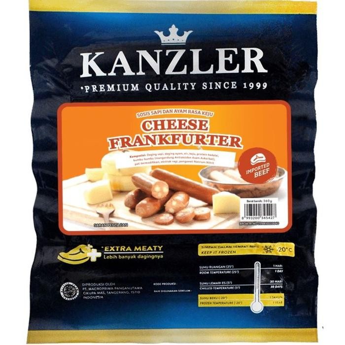 

BeliSkrg,KirimHariini- Sosis kanzler Cheese Frankfurter