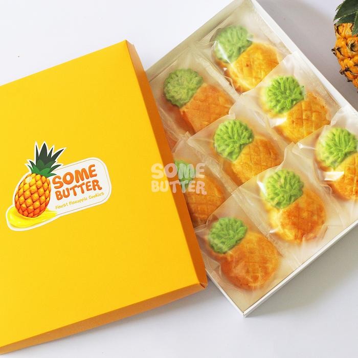 

PastikanDikirimLgsg- HAMPERS KUE NASTAR WISMAN PREMIUM TAIWAN JUMBO (9pcs) by SOME BUTTER