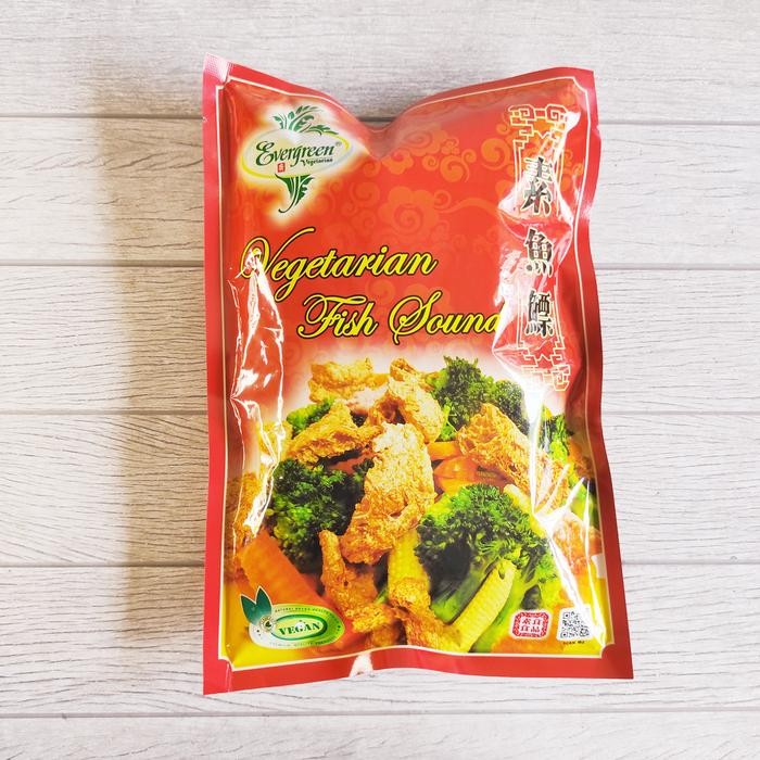 

PastikanDikirimLgsg- Evergreen Vegetarian Fish Sound Hu Phio Yu Piao Yi Phio 150g Vegan