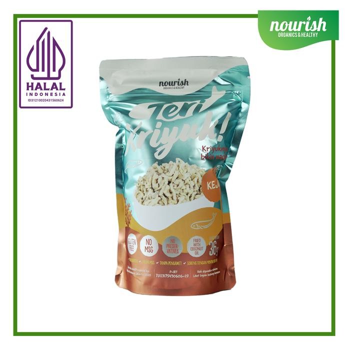 

PastikanDikirimLgsg- Nourish Teri Kriyuk! Gluten-Free Tanpa MSG - Keju 36 gr
