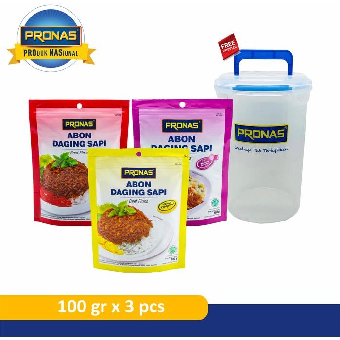 

PastikanDikirimLgsg- PRONAS Paket Lengkap Abon Sapi Free Cannister