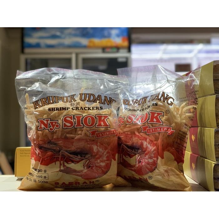 

PastikanDikirimLgsg- Kerupuk Udang Stik Ny.Siok