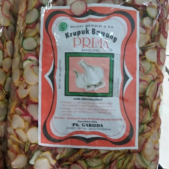 

PastikanDikirimLgsg- Krupuk Bawang PRIMA bandung berat bersih 5 kg