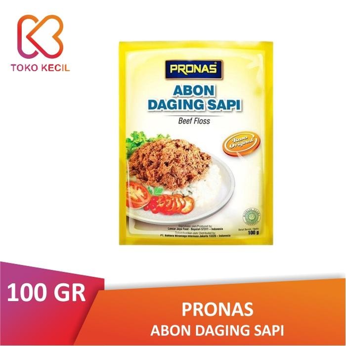 

PastikanDikirimLgsg- Pronas Abon Daging Sapi Original 100 GR