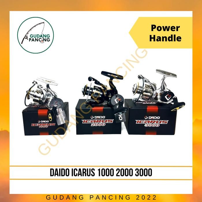 Reel Pancing Daido Icarus Power Handle 1000 2000 3000