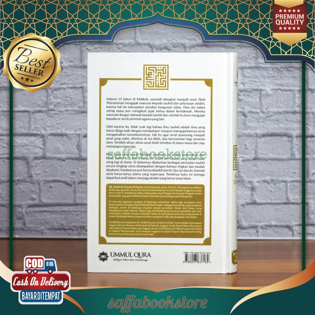 Best Seller - Buku Kitab Tauhid Syeikh Shalih Fauzan - Ummul Qura, Kitab Tauhid Fauzan, Kitab Tauhid