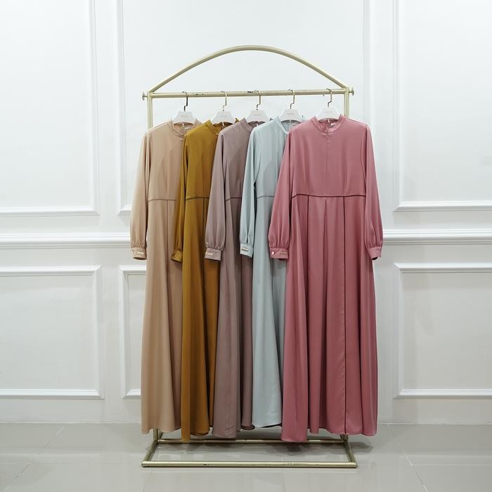 Zahra- Hanin Dress Muslim Casual Cantik By Arniz Indonesia