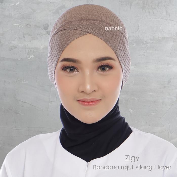Hijmoda- Nabnib - Zigy Ciput Rajut Bandana Silang