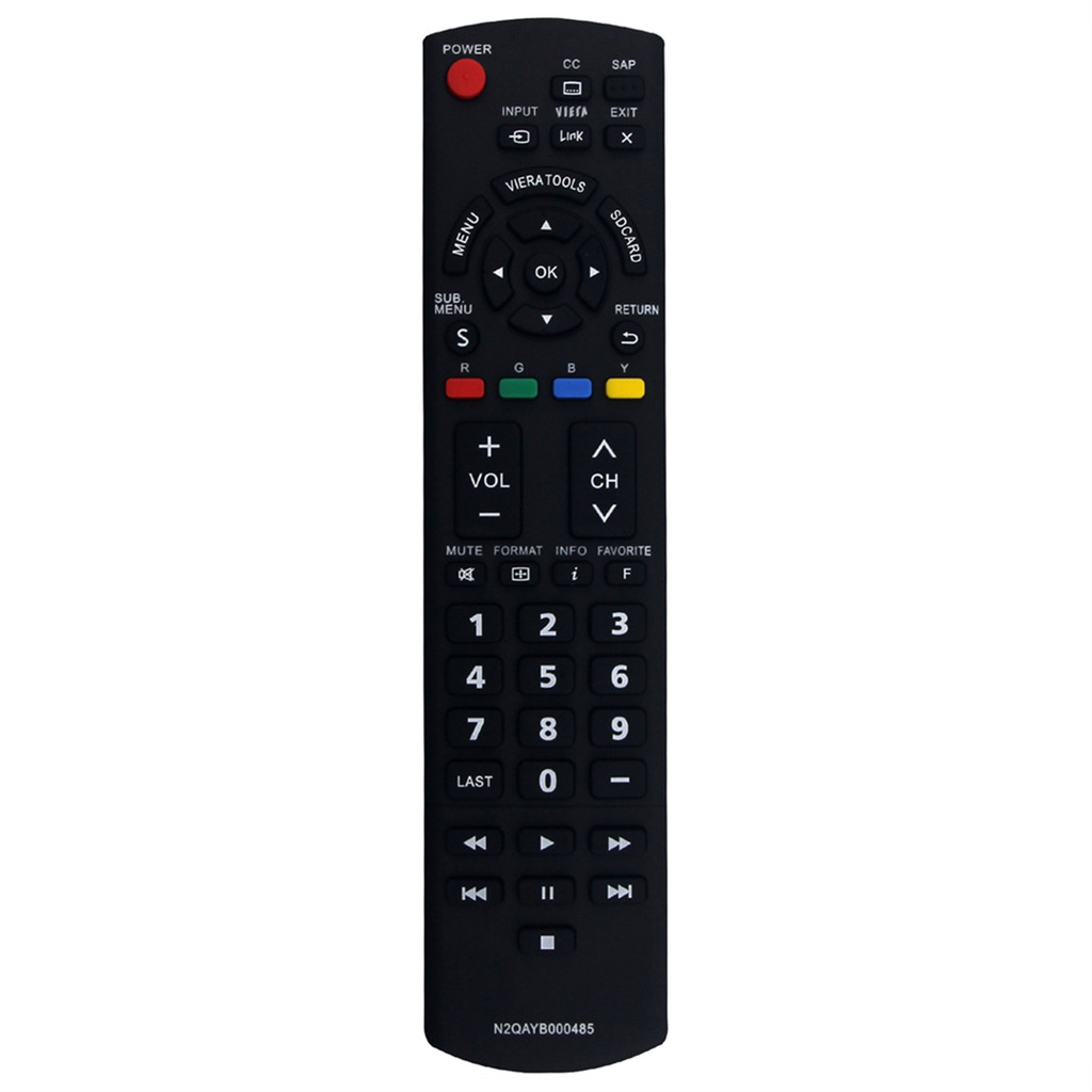 ABIU-N2QAYB000485 Remote Control Replace for Panasonic LED LCD TV TC-32LX24 TC-32LX700 TC-42LD24 TC-