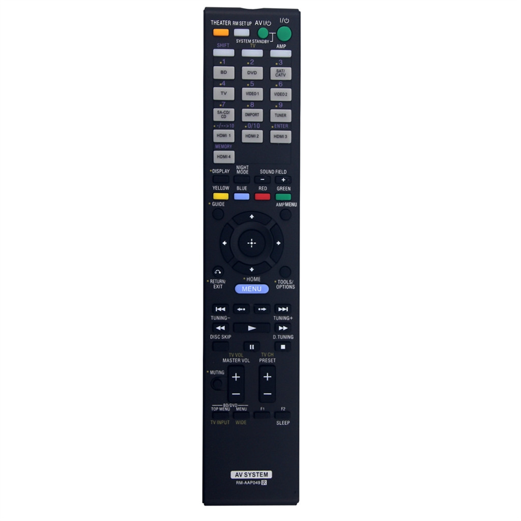 ABIU-Remote Control RM-AAP049 Replacement for Sony STR-K900 STR-DH810 STR-DA3200 STR-DA3200ES Surrou
