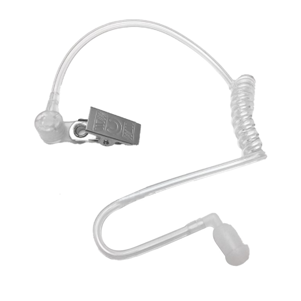 Acoustic Earpiece Tube Headset Toy Covert Accessories Radio Communication Police Listen Speaker Mic 
