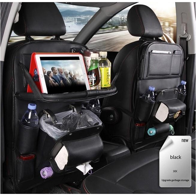 HOT SALE Toyota Calya Seat Car Organizer Back Tmpt Sampah Mobil Leather