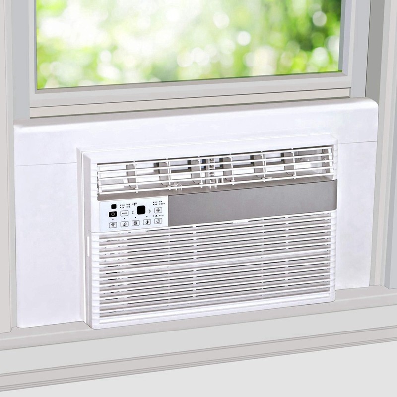 Window Air Conditioner Side Panels With Frame, Adjustable Insulation AC Side Panel For BTU Window AC