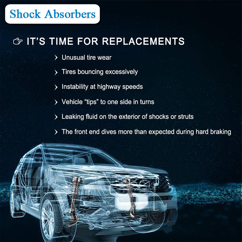 Shock Absorbers For A6 A6C6 4F A8D3 A8D4 A8D5 S8 RS6 RS7 4G Q5 Q3 Q7 Q74m R8 4Z7413031A 4Z7616052A 4
