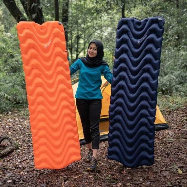 sleeping pad ultralight nylon 40d bonus repair patch sleping pad [mutu terbaik]