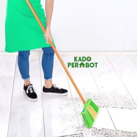 sapu plastik lionstar - sapu lantai plastik premium - sapu lantai