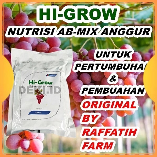 New Pupuk Hi-Grow AB Mix Buah Anggur HiGrow By Raffatih Farm