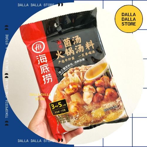 

New Haidilao Instant Hotpot Bumbu Shabu Shabu Pork Bone/Mushroom/Malatang
