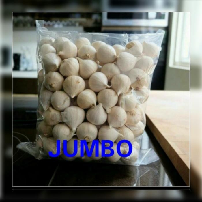 

New Bawang Putih Tunggal / Bawang Lanang 1KG /Bawang Kesehatan Herbal
