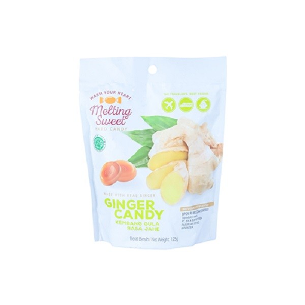 

MELTING SWEET GINGER CANDY BAG 125G