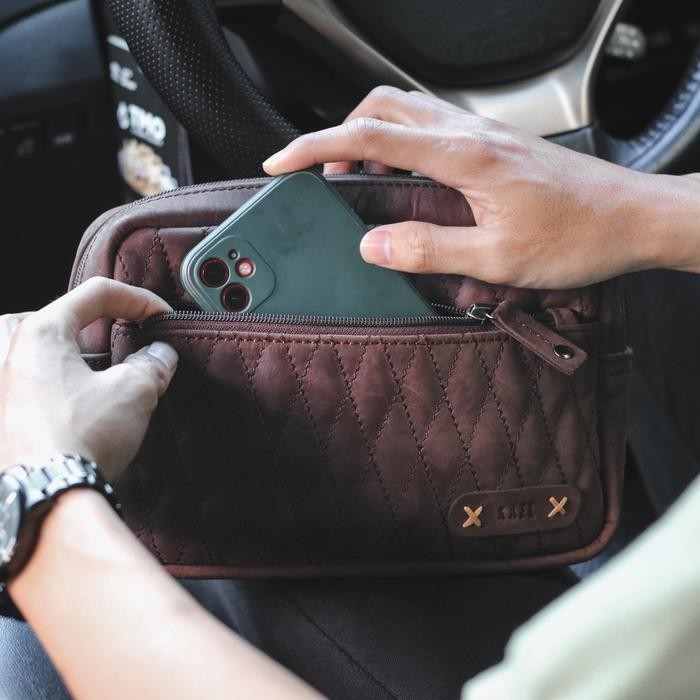 Pouch Bag - Cherokee Diamond - Kael Leather