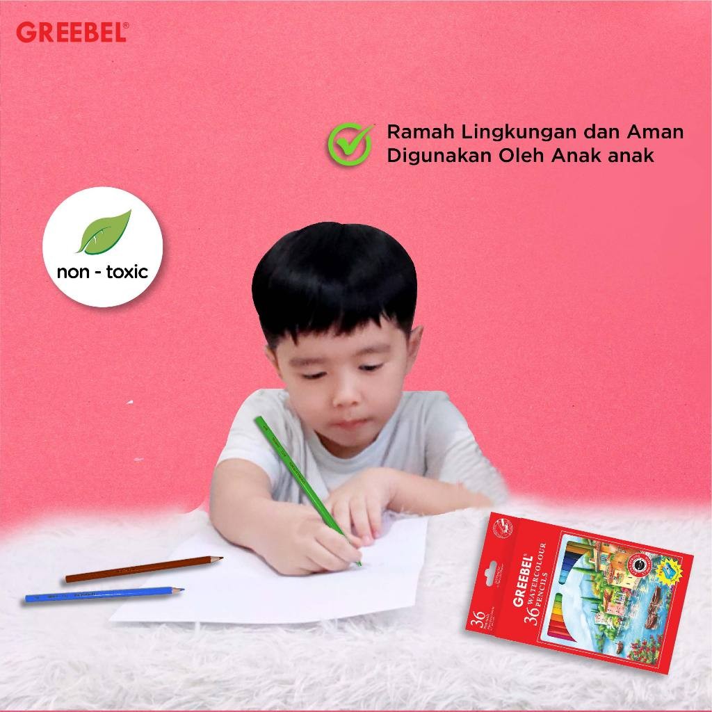 

EBEL Pensil Warna/ Pensil Warna 36 Warna Warni / EBEL 6736-3.7 Mm