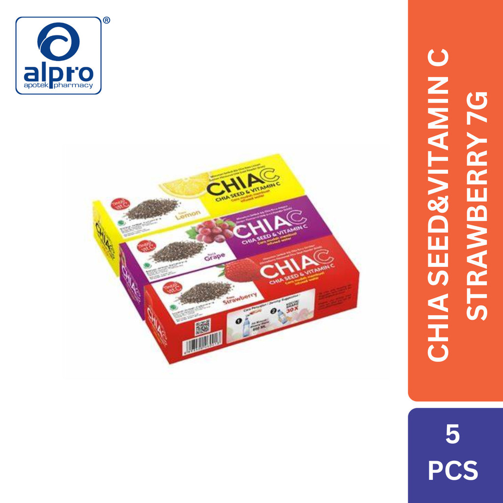 

CHIA SEED&VITAMIN C STRWRY 5S