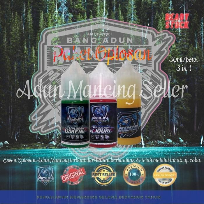 Paket Essen Oplosan Kiduri Gareng Semar 30Ml Adun Mancing