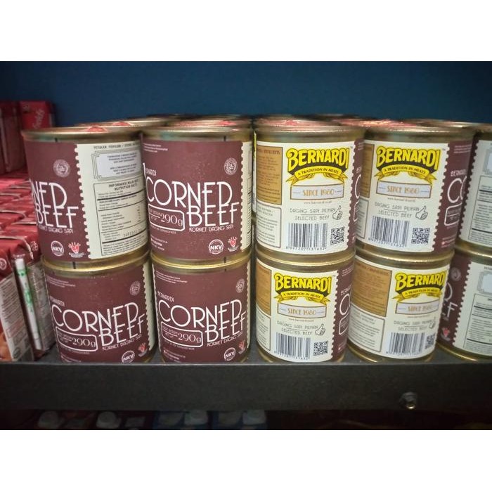 

Peno_Hay Corned Daging Sapi Bernardi 290g