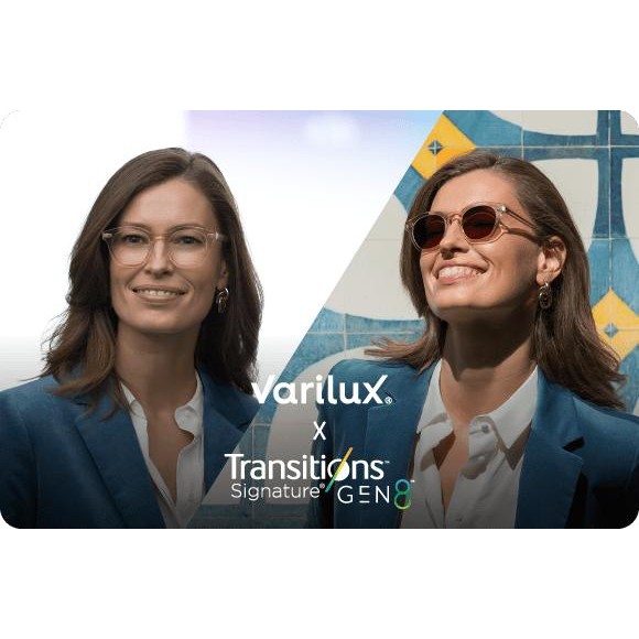 Lensa Essilor Progresif Varilux Comfort Max Transitions Gen 8